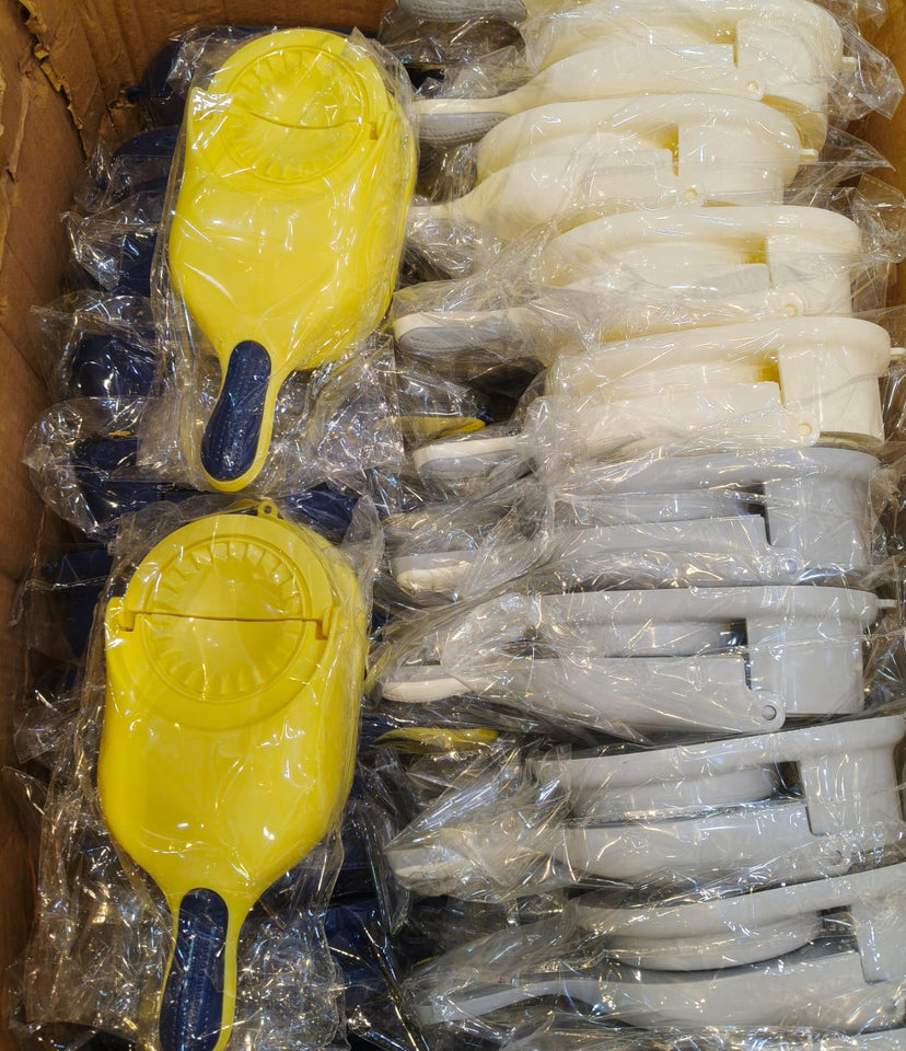 2 in 1 Big Size Dumpling and Samosa Maker Tool – Easy Homemade Snack Preparation – Durable Kitchen Cooking Helper