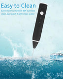 Milk Frother Handheld, Milk Frother Electric Rechargeable USB, Electric Whisk Powerful 14000rpm, Portable Coffee Frother, Mini Matcha Whisk