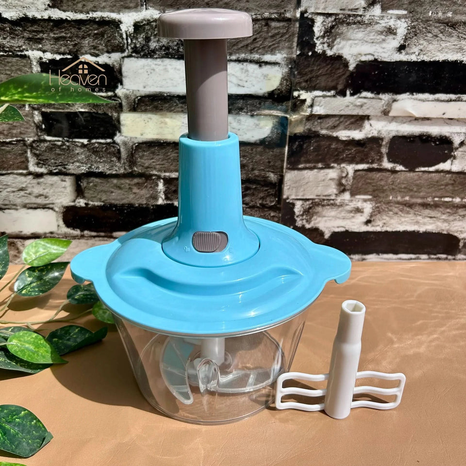 Kitchen Hand Push Chopper – High Quality Manual Food Chopper with Lock