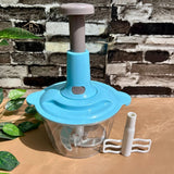 Kitchen Hand Push Chopper – High Quality Manual Food Chopper with Lock