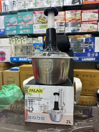 Stainless Steel 2L Heavy Duty Manual Food Chopper – Durable Kitchen Vegetable Cutter – Ramzan Special Offer